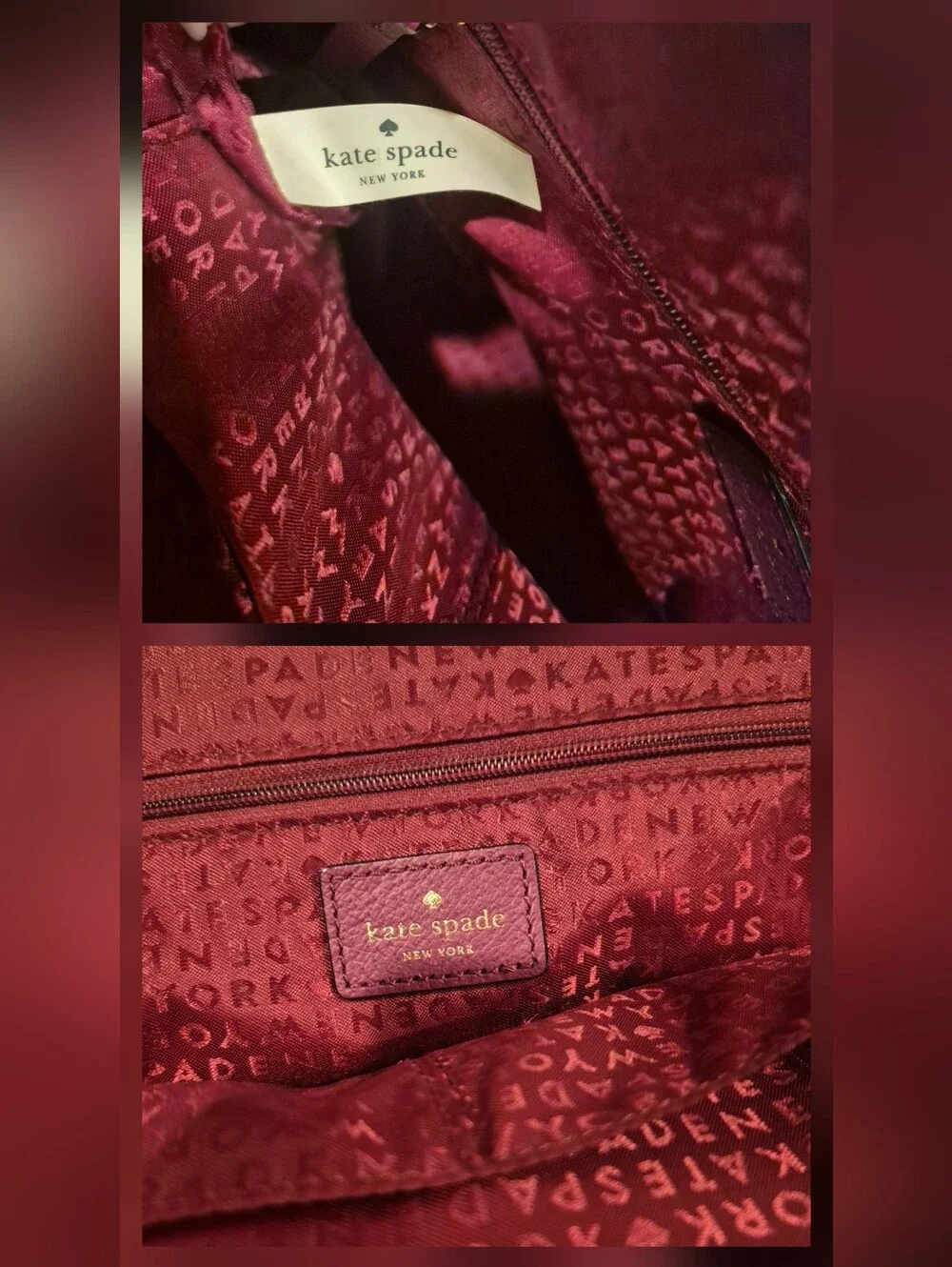 Kate Spade NY Grove Street Carli Pebbled Leather Domed Crossbody/Satchel